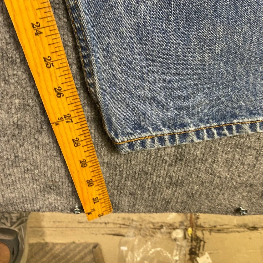 Levis 505 Regular Fit Mens Jeans 40x30 Medium Wash Blue‎ Straight Leg Denim
